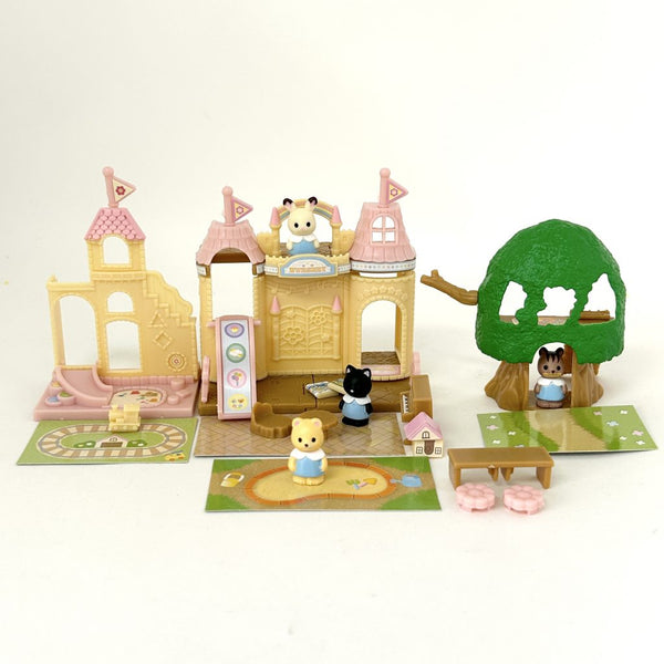 [Used] KABAYA MINI SERIES FOREST NURSERY 4pcs COMPLETE SET 2024 Sylvanian Families