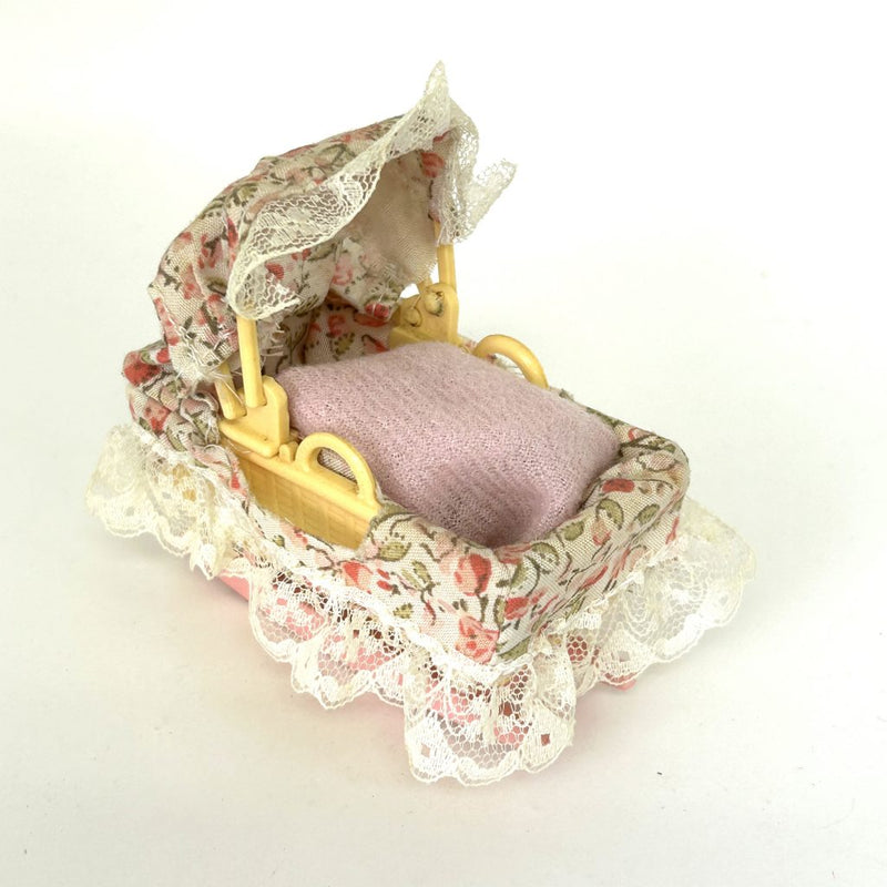 [Used] URBAN LIFE PINK CRADLE A-15 Japan Sylvanian Families