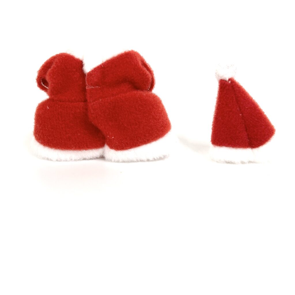 [used] Christmas Dress and Hat Sylvanian Families Calico Critters