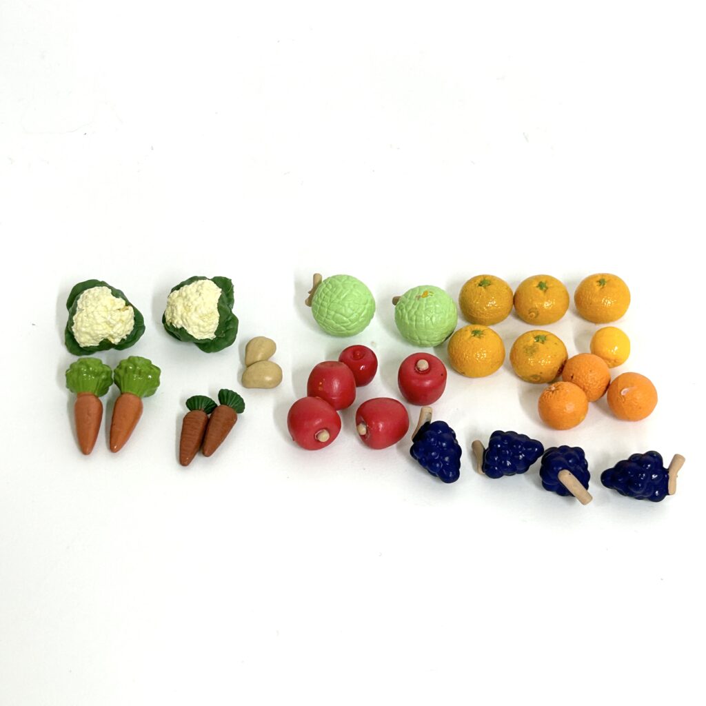 [used] Vegetable And Fruit Set Sylvanian Families Calico Critters