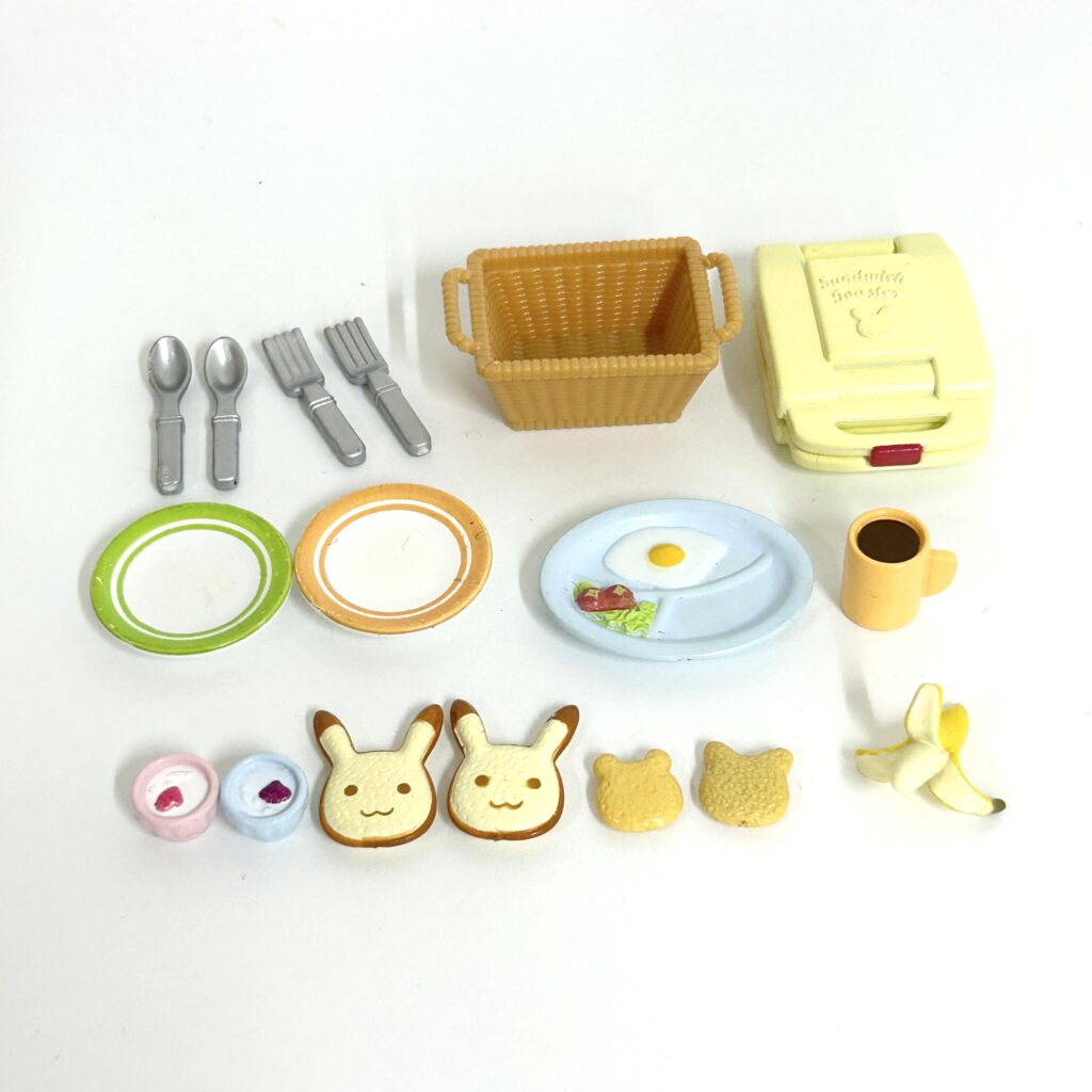 [used] Breakfast Set Sylvanian Families Calico Critters
