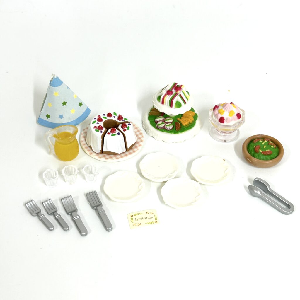 [used] Home Party Set KA-612 Sylvanian Families Calico Critters