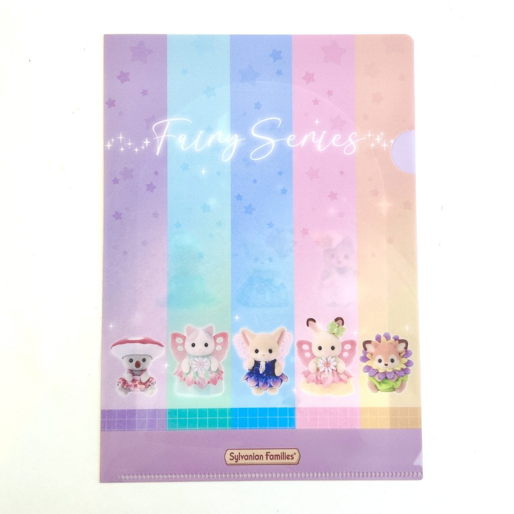 A5 Clear File Fairy Series Sylvanian Families Calico Critters