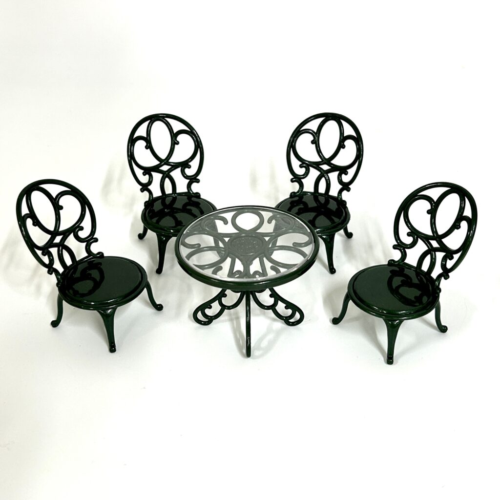 [used] Garden Table And Chair Set KA-621 Sylvanian Families Calico Critters