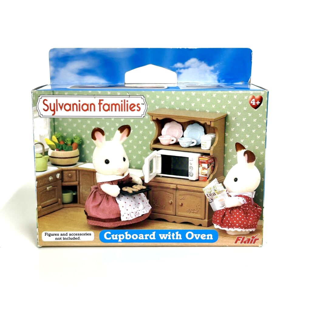 [used] Cupboard Microwave Oven Set 5023 Sylvanian Families Calico Critters