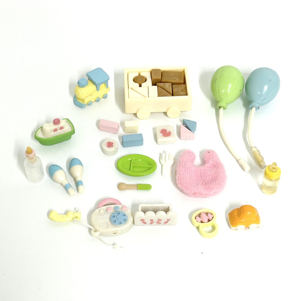 [used] Baby Accessories Set Sylvanian Families Calico Critters