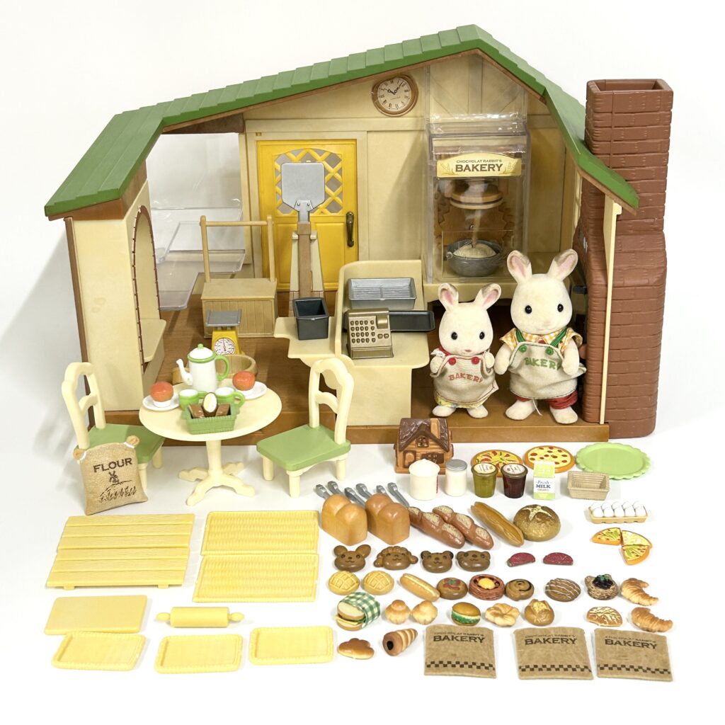 [used] Forest Water Wheel Bakery 2007 MI-52 Sylvanian Families Calico Critters