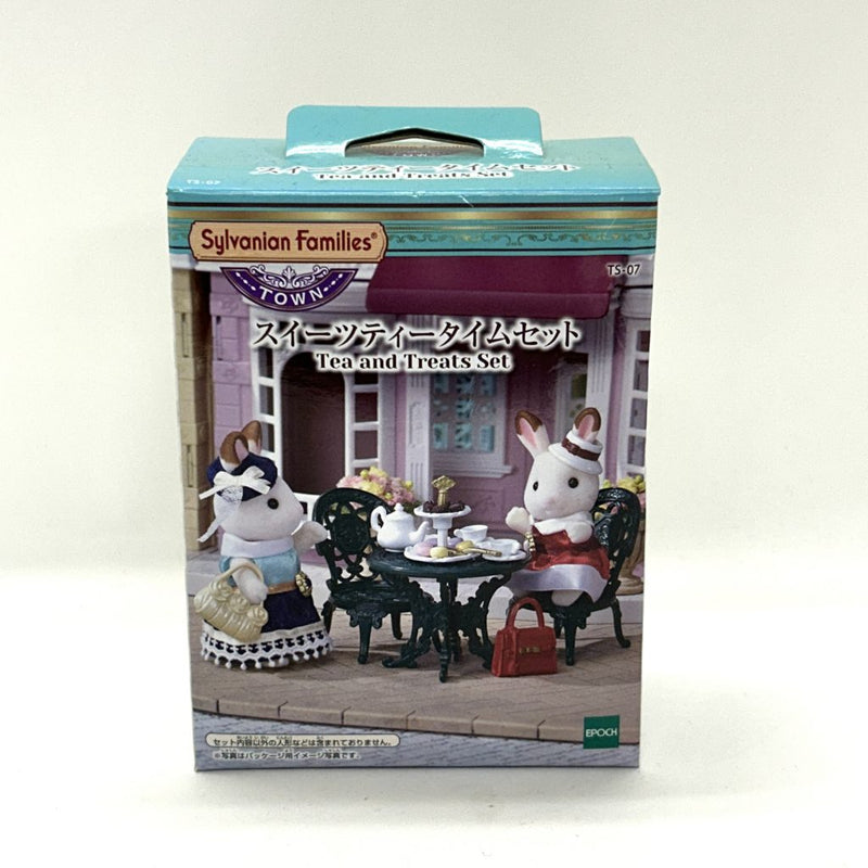 [Usado] CONJUNTO DE VESTIMENTA AZUL Y VERDE TD-03 Serie Town Sylvanian Families