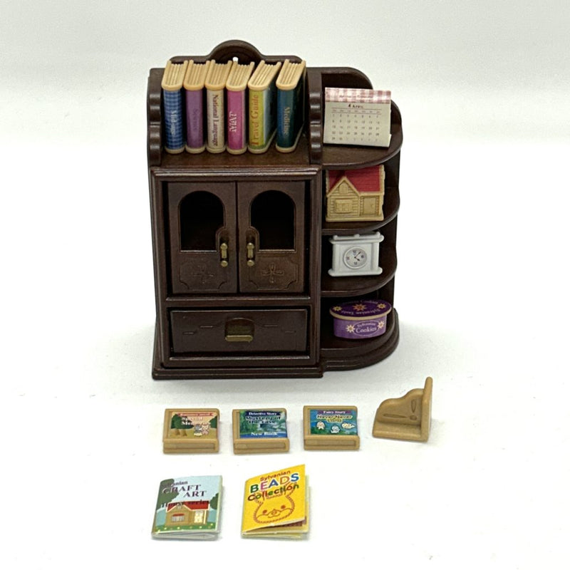 [Used] BOOKSHELF SET KA-503 Epoch Japan Sylvanian Families