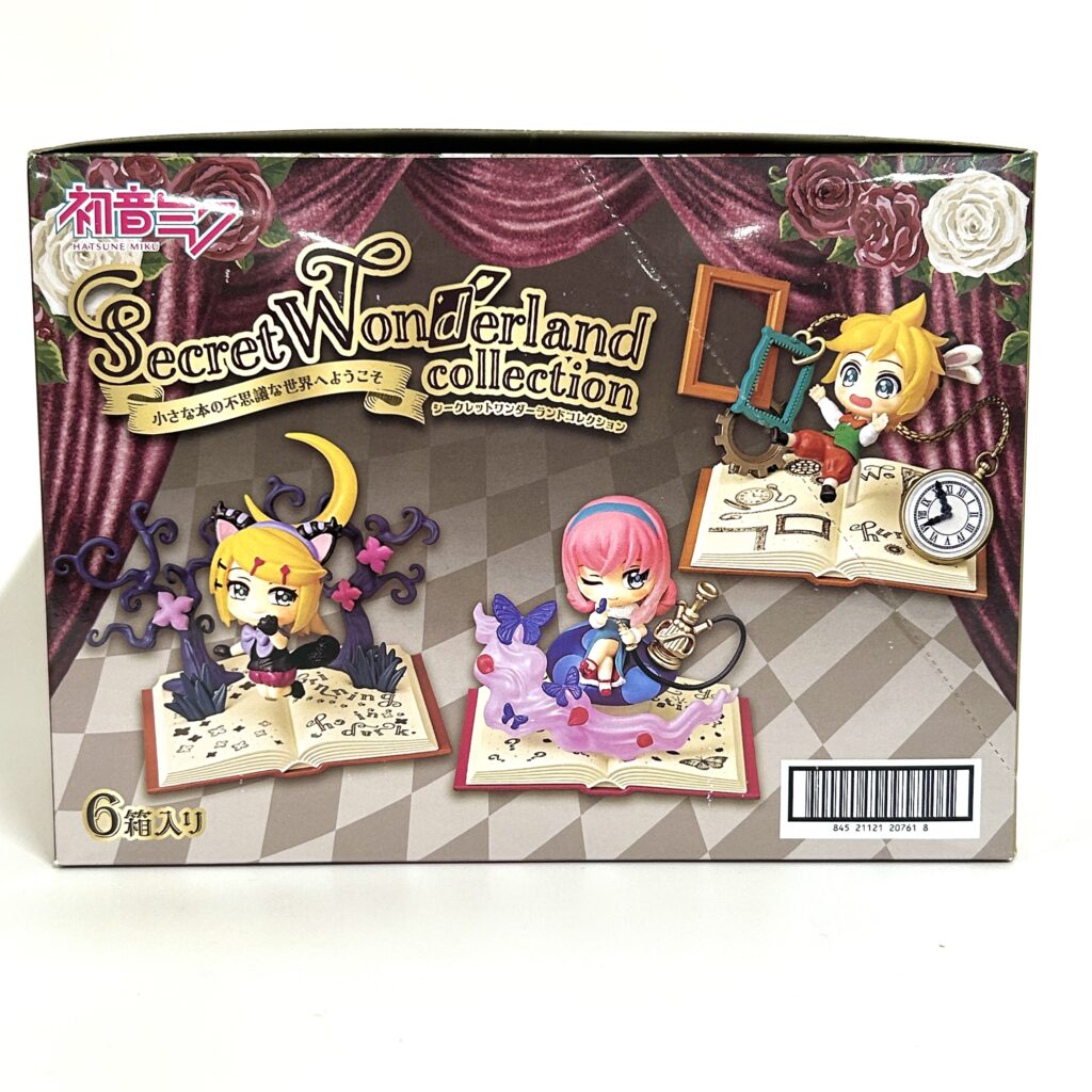 Hatsune Miku Secret Wonderland Collection All 6 type set Re-ment