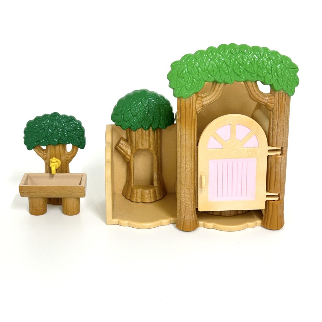 [used] Refleshing Toilet Set S-04 Sylvanian Families Calico Critters