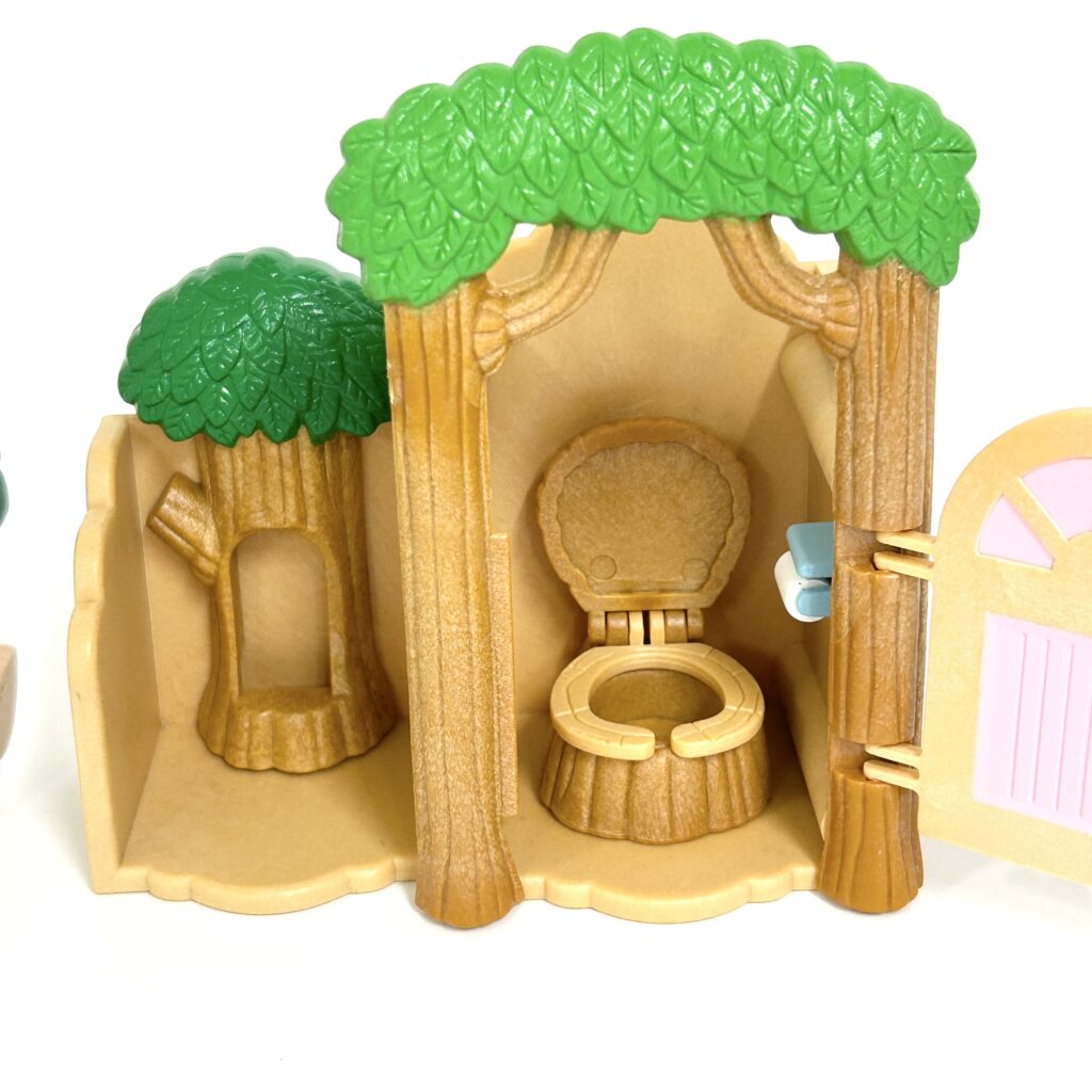 [used] Refleshing Toilet Set S-04 Sylvanian Families Calico Critters