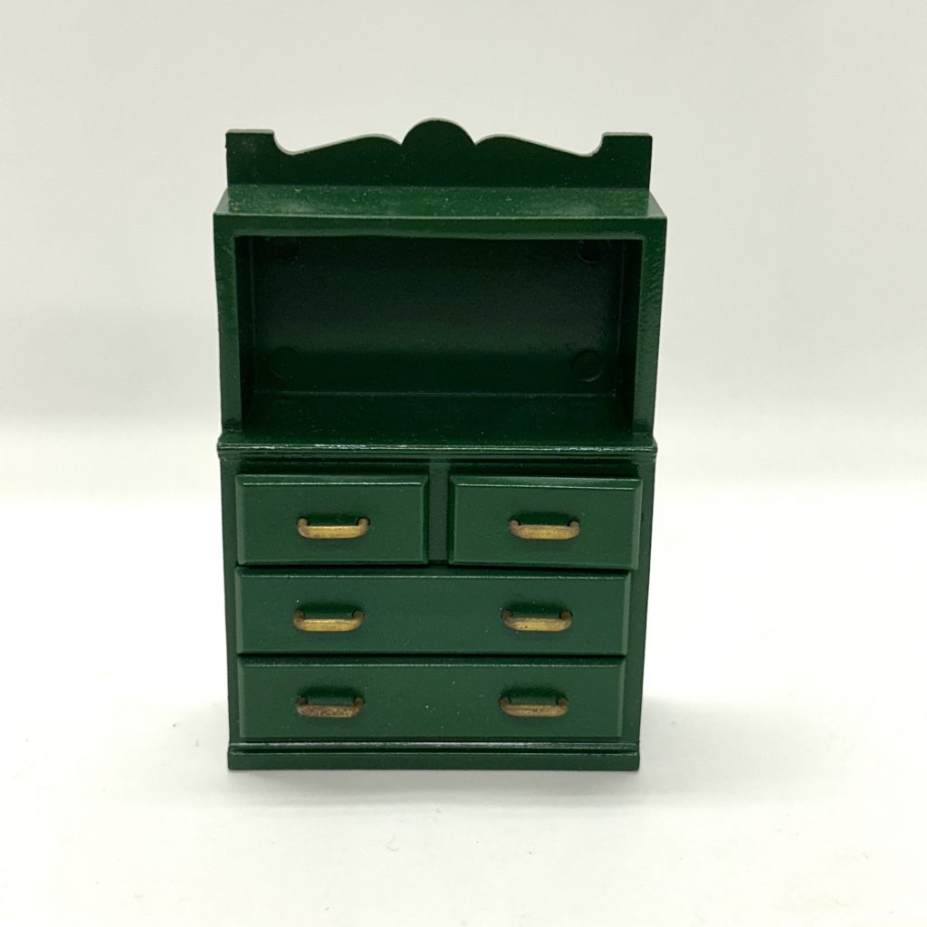 [Usado] JUEGO DE ARMARIO VERDE KA-03 Epoch Japan Sylvanian Families