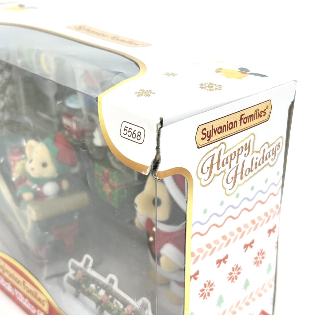 [used] Mr.Lion’s Winter Sleigh 5568 Sylvanian Families Calico Critters
