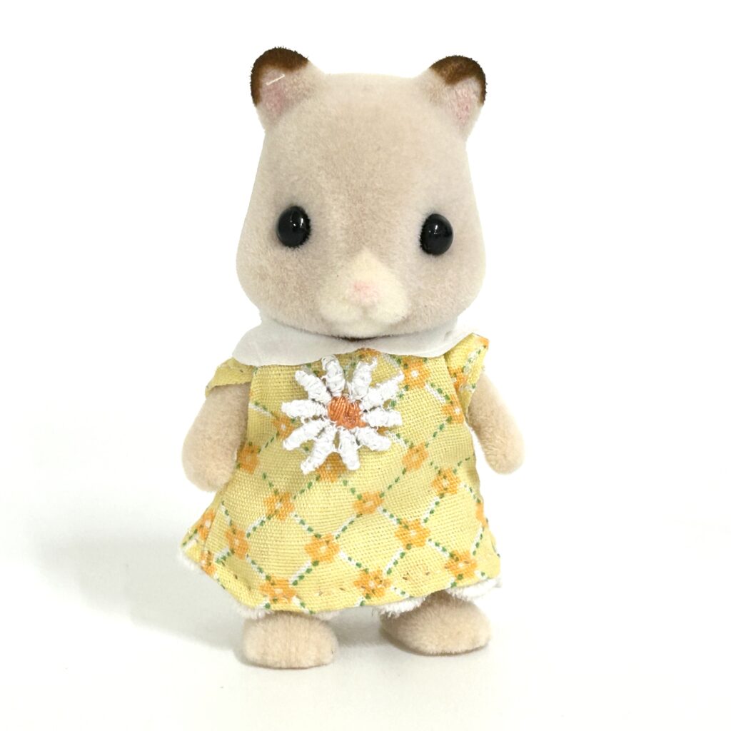 [used] Hamster Girl Sylvanian Families Calico Critters