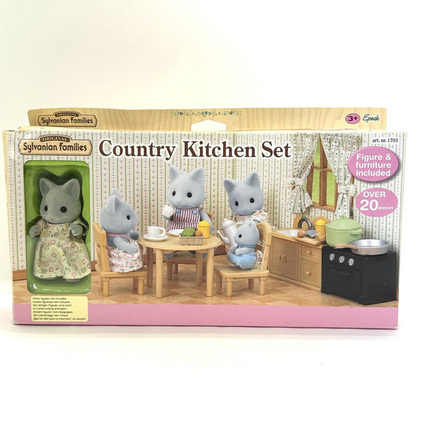 [Used] COUNTRY KITCHEN SET 1703 Epoch EU Sylvanian Families