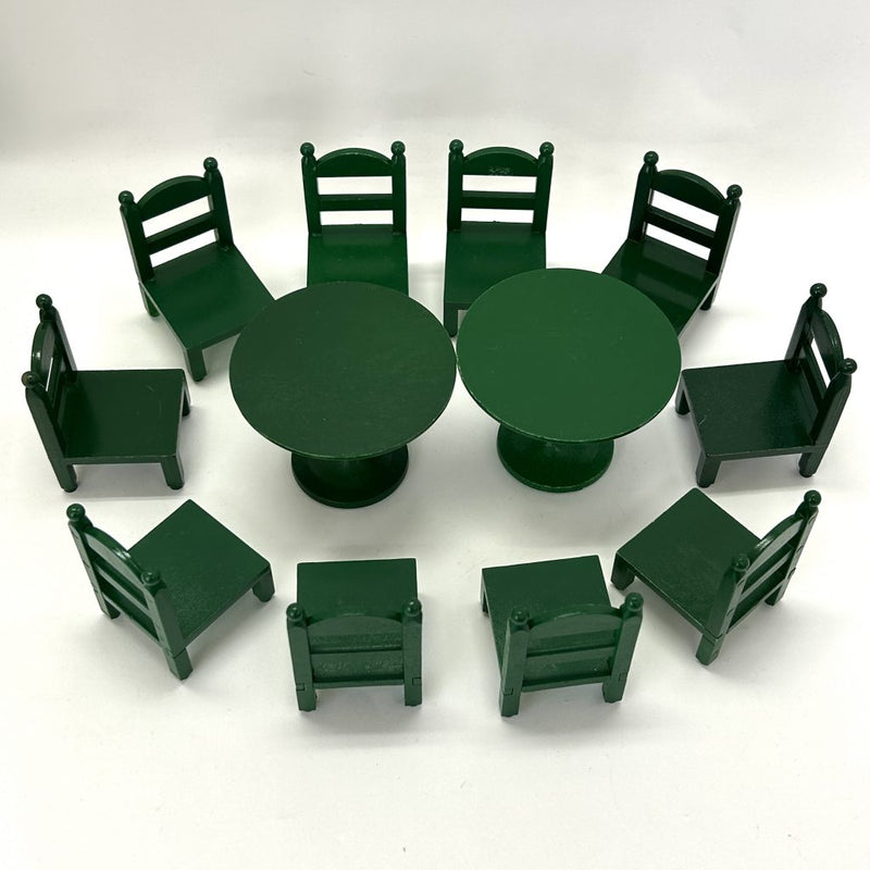 [Used] GREEN FURNITURE SET CHAIR OVERLOAD Sylvanian Families