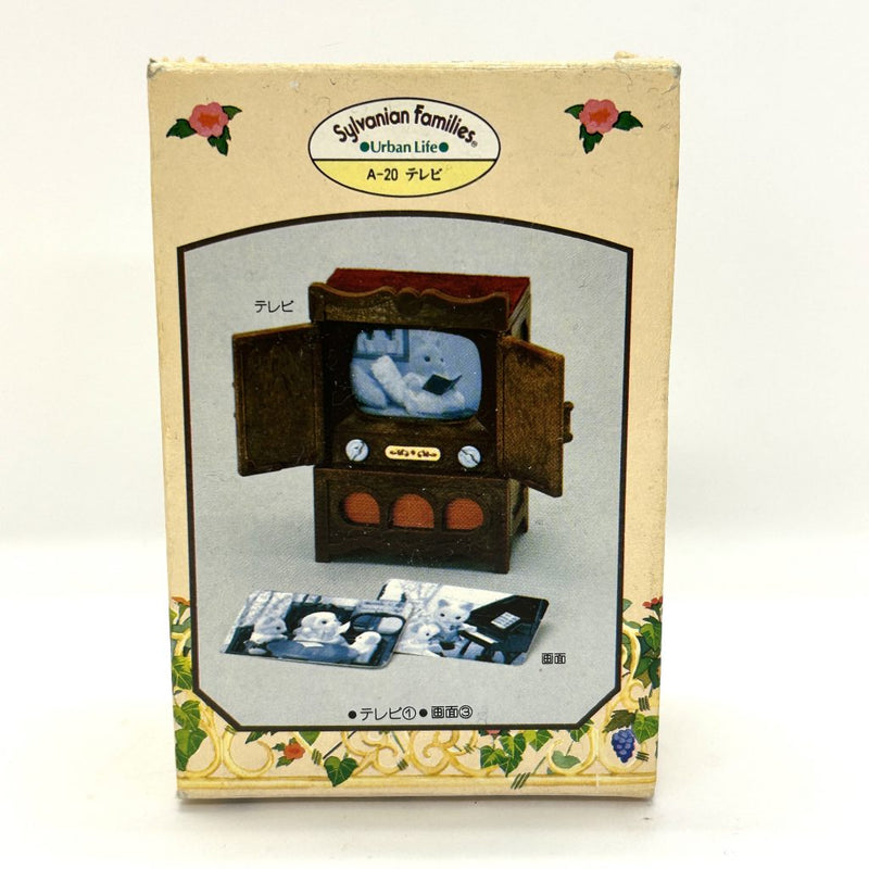 [Used] URBAN LIFE TELEVISION SET A-20 Japan Vintage Sylvanian Families