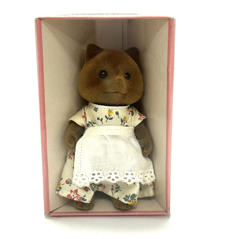 [Used] RACOON DOG MOTHER 1986 Caliro Critters Epoch Japan Sylvanian Families