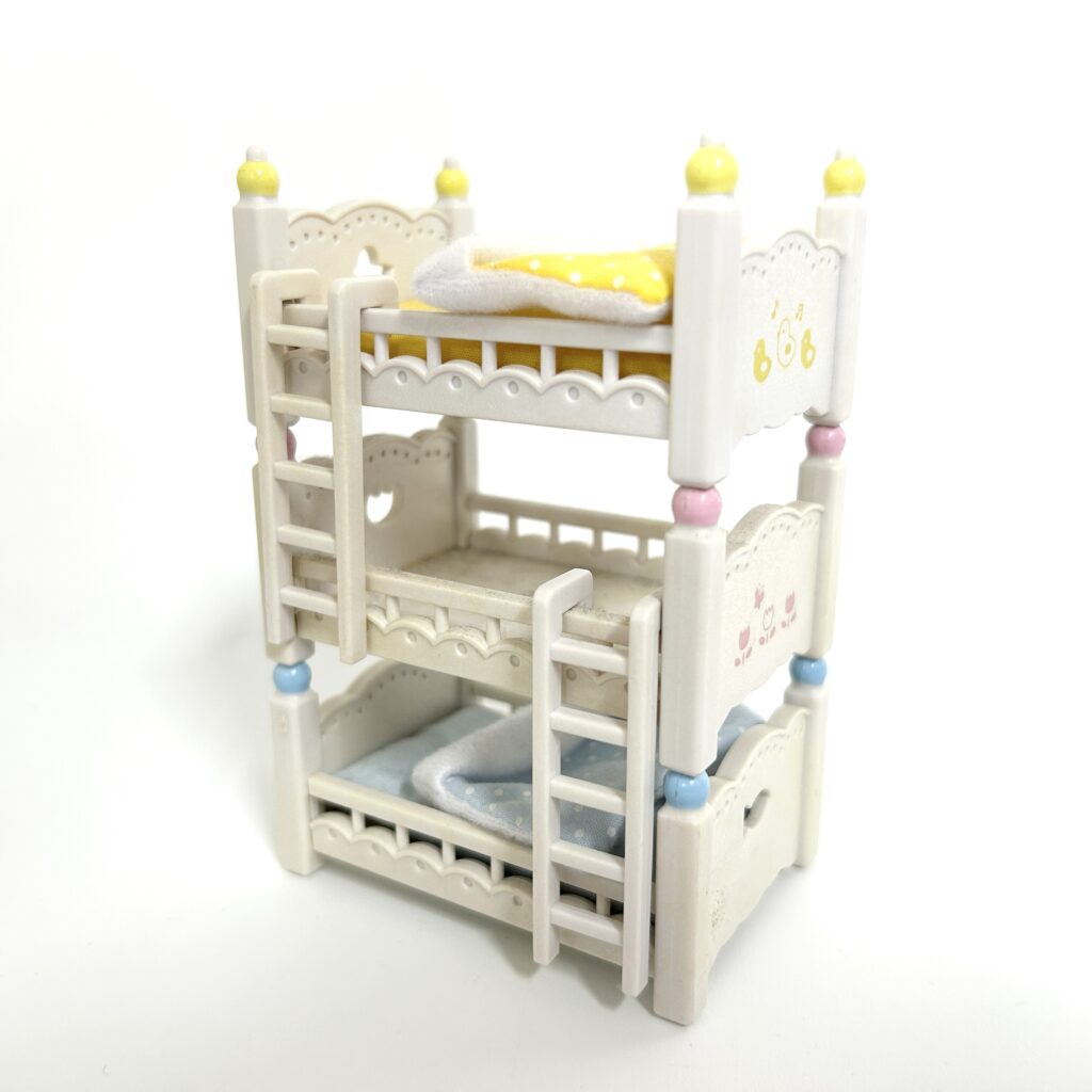 [used] Baby 3 Bunk Bed KA-213 Sylvanian Families Calico Critters