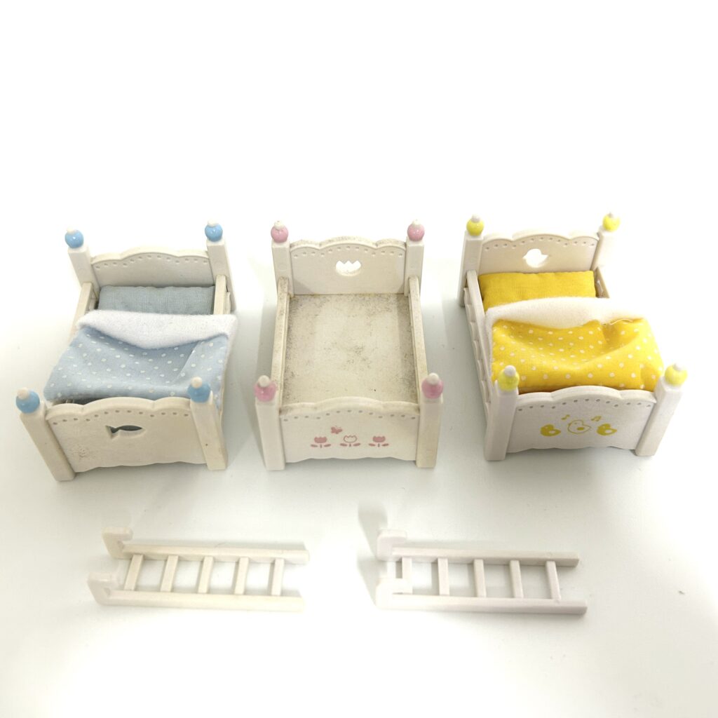 [used] Baby 3 Bunk Bed KA-213 Sylvanian Families Calico Critters