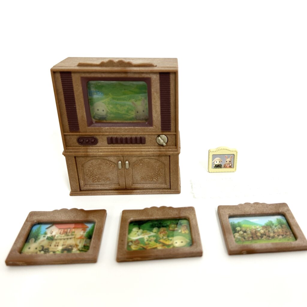 [used] Television TV Set For Living Room KA-516 Sylvanian Families Calico Critters