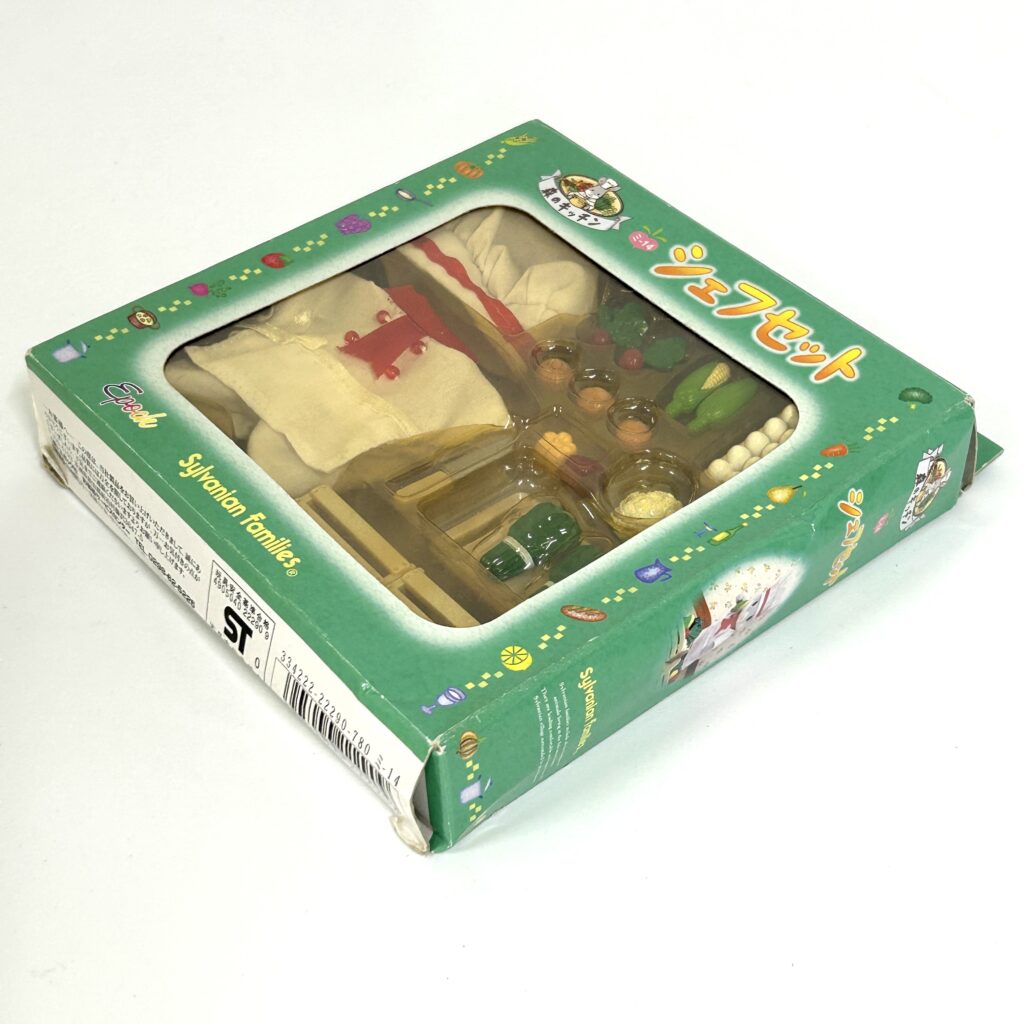 [used] Sylvanian Kitchen Chef Set 2000 MI-14 Sylvanian Families Calico Critters