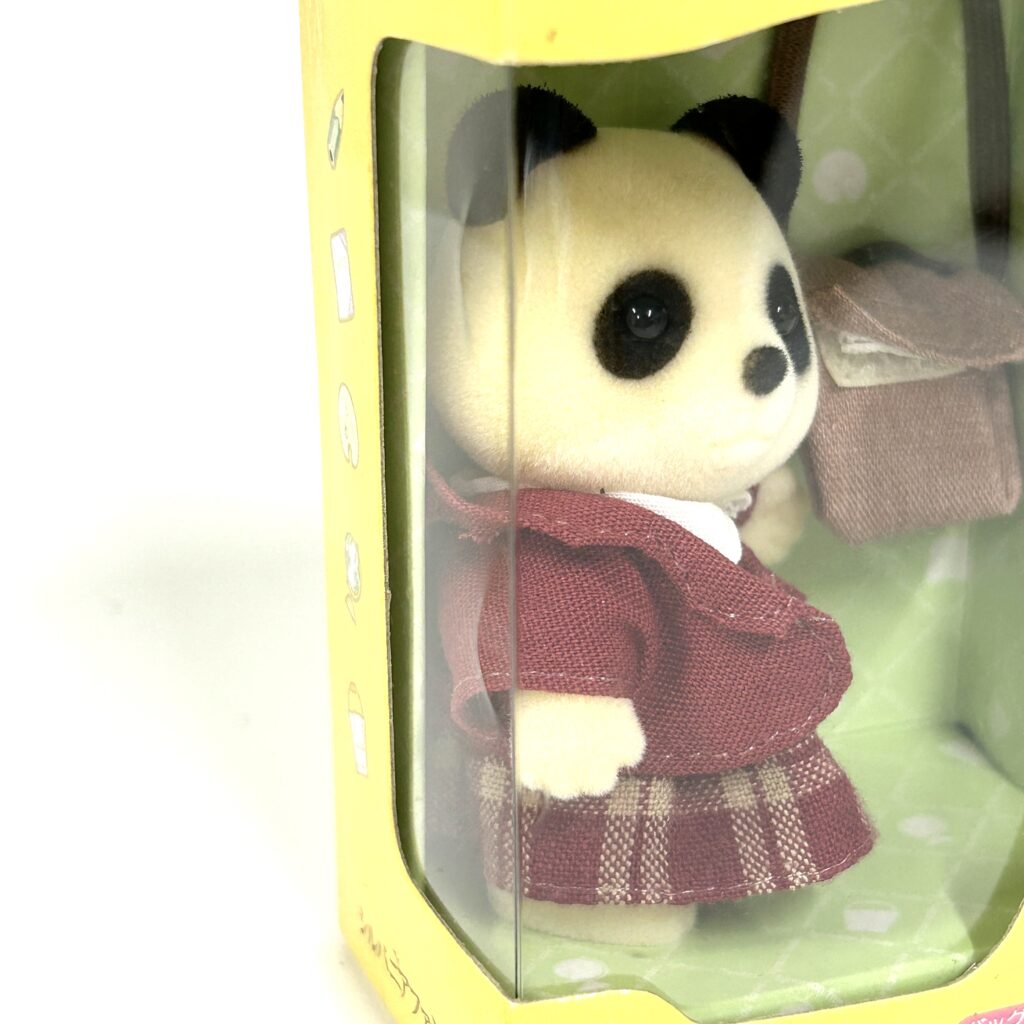 [used] International Student Panda Girl S-102 Sylvanian Families Calico Critters