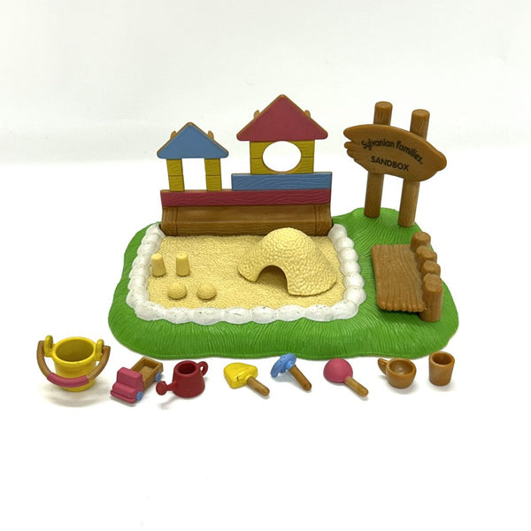 [Used] SANDBOX TOOLS FOR BABY SET Epoch Japan KO-33 Retired Rare Sylvanian Families