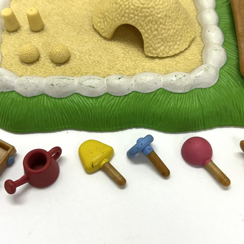 [Used] SANDBOX TOOLS FOR BABY SET Epoch Japan KO-33 Retired Rare Sylvanian Families