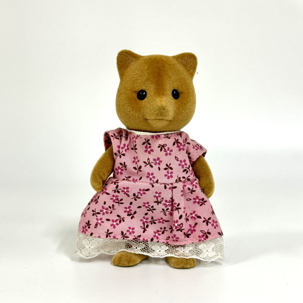 [used] Vintage Fox Mother Sylvanian Families Calico Critters