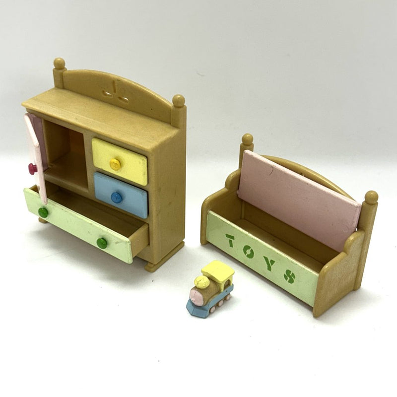 [Used] BABY FURNITURE SET FOR BABY KA-78 Retired Sylvanian Families