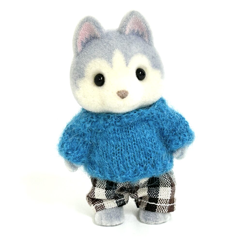 Blue Sweater and Pants Handmade