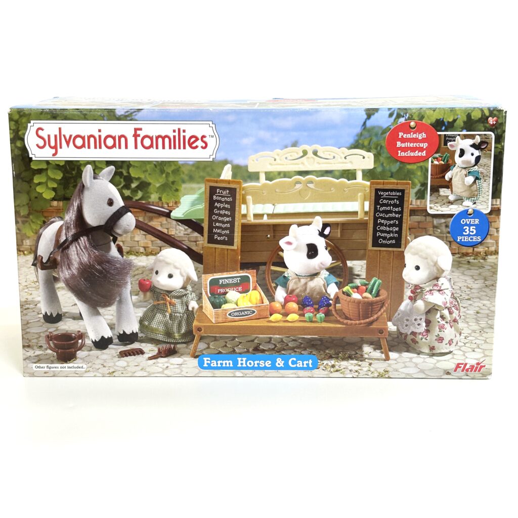 [used] Farm Horse Cart Flair Sylvanian Families Calico Critters