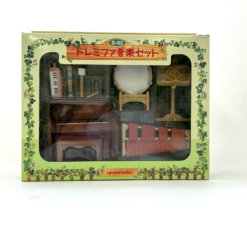 [Used] Retired MUSIC SET Epoch Japan S-03 Sylvanian Families