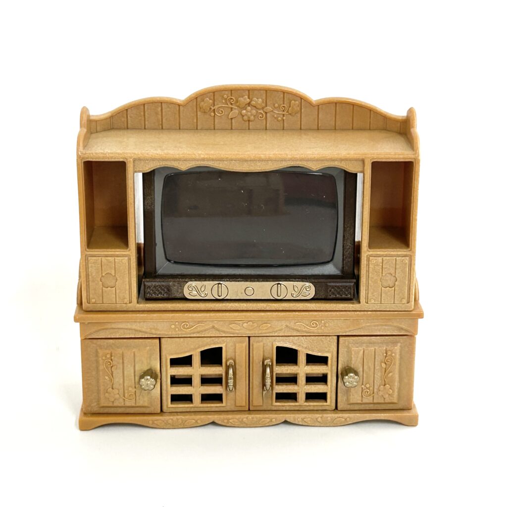 [used] Television TV Stand Set 2017 KA-522 Sylvanian Families Calico Critters
