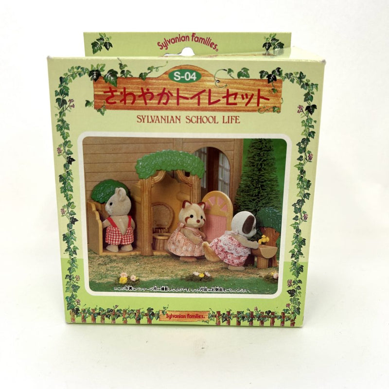 [Used] REFLESHING TOILET SET S-04 Japan Sylvanian Families