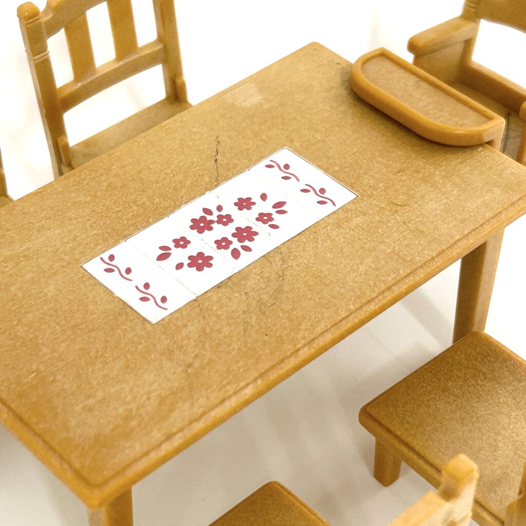 [used] Dining Table Set KA-412 Sylvanian Families Calico Critters