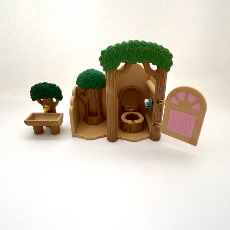 [Used] REFLESHING TOILET SET S-04 Japan Sylvanian Families