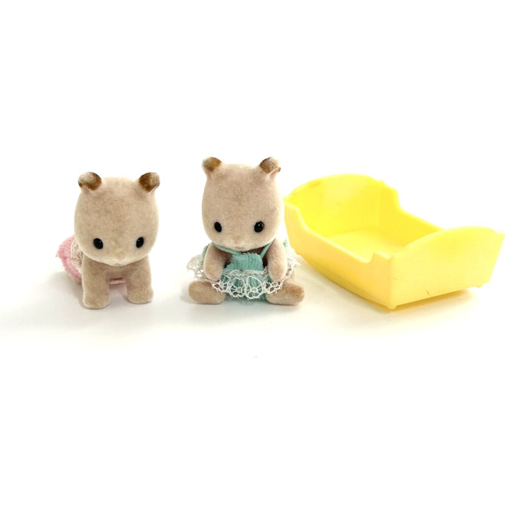 [used] Hamster Twins Sylvanian Families Calico Critters