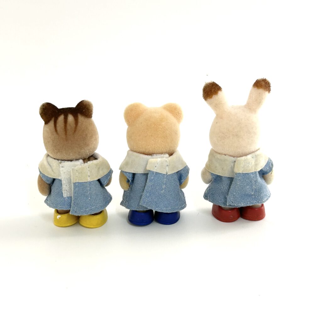 [used] Kindergartener Squirrel Bear Chocolate Rabbit Sylvanian Families Calico Critters