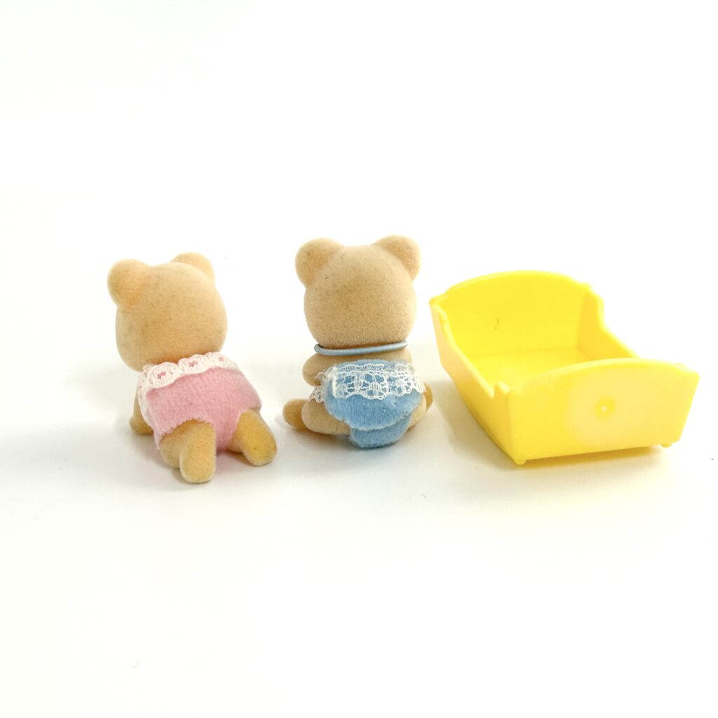 [used] Bear Twins Sylvanian Families Calico Critters