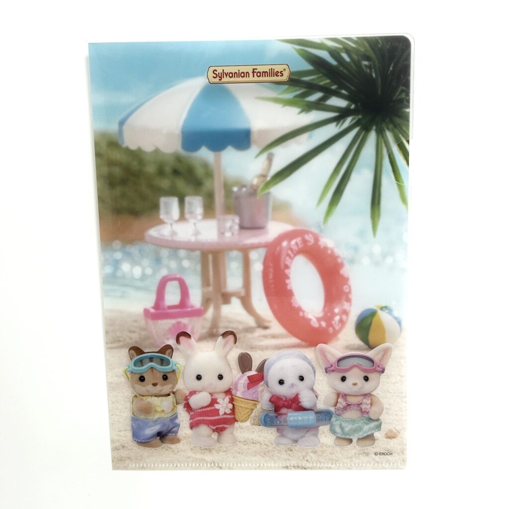 A5 Clear File Summer 2026 Sylvanian Families Calico Critters