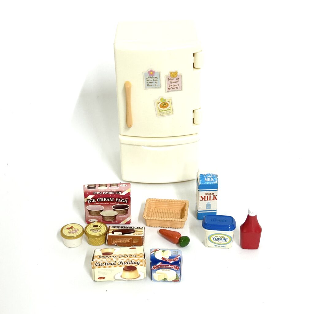[used] Refrigerator Set KA-415 Sylvanian Families Calico Critters