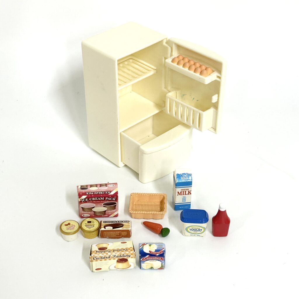 [used] Refrigerator Set KA-415 Sylvanian Families Calico Critters
