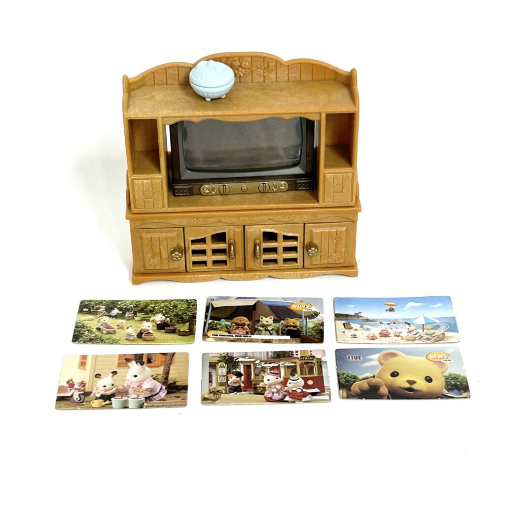 [used] Television TV Stand Set 2017 KA-522 Sylvanian Families Calico Critters
