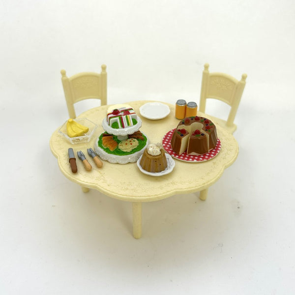 [Used] PARTY TABLE SET Epoch Japan Sylvanian Families