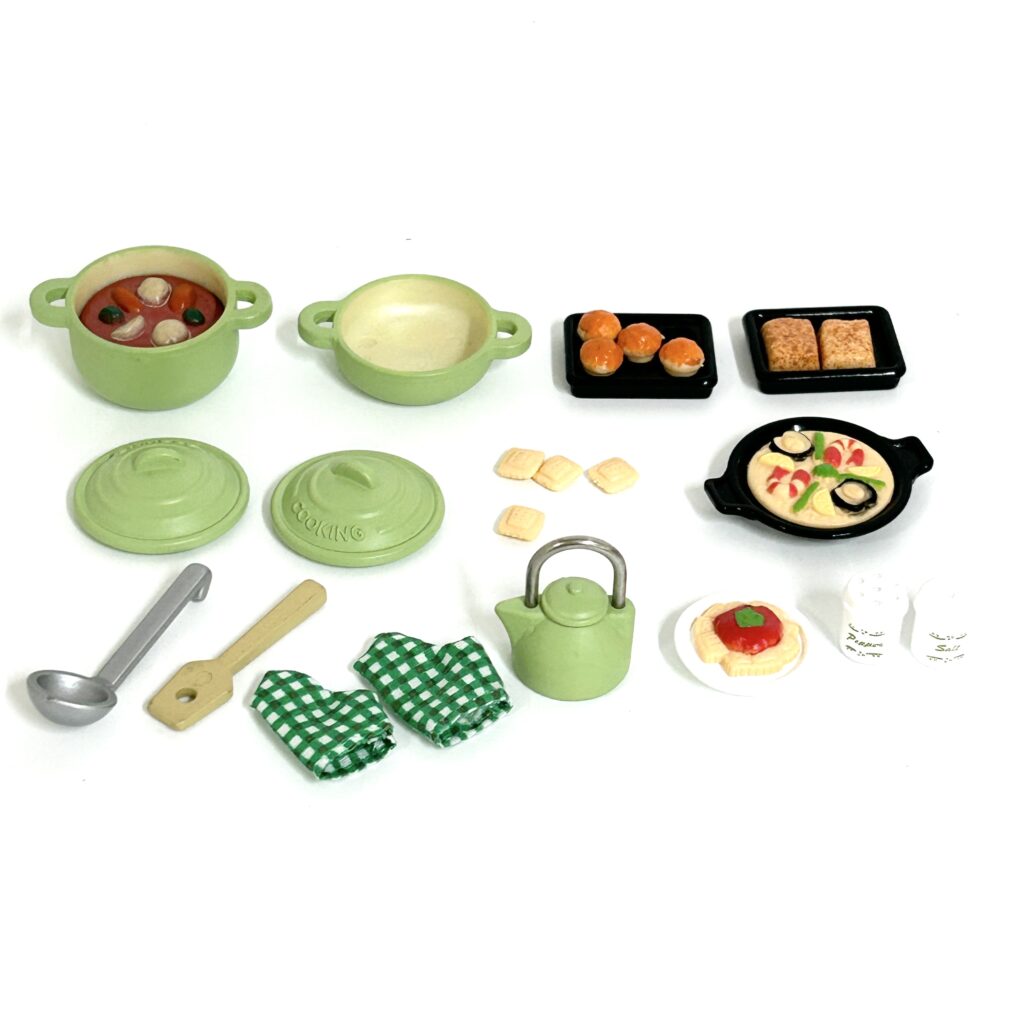 [used] Cooking Set KA-410 Sylvanian Families Calico Critters