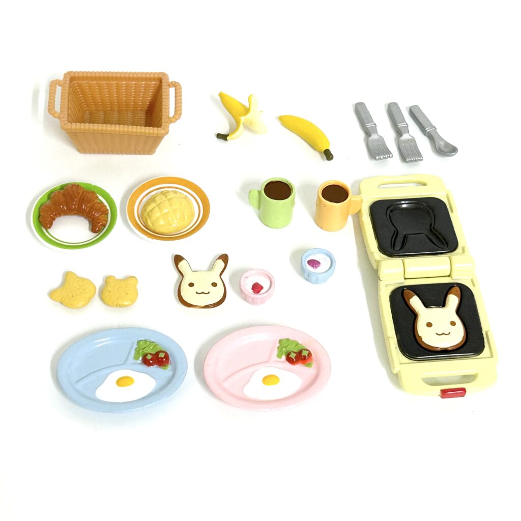[used] Breakfast Set KA-414 Sylvanian Families Calico Critters