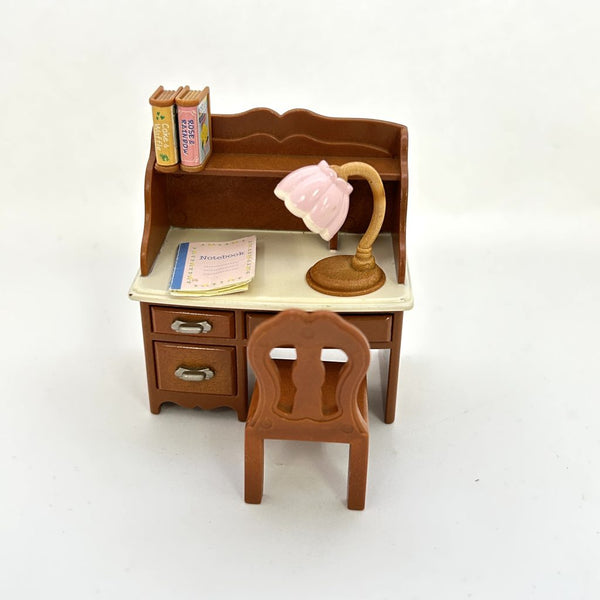 [Used] STUDY DESK SET B Epoch Japan Sylvanian Families